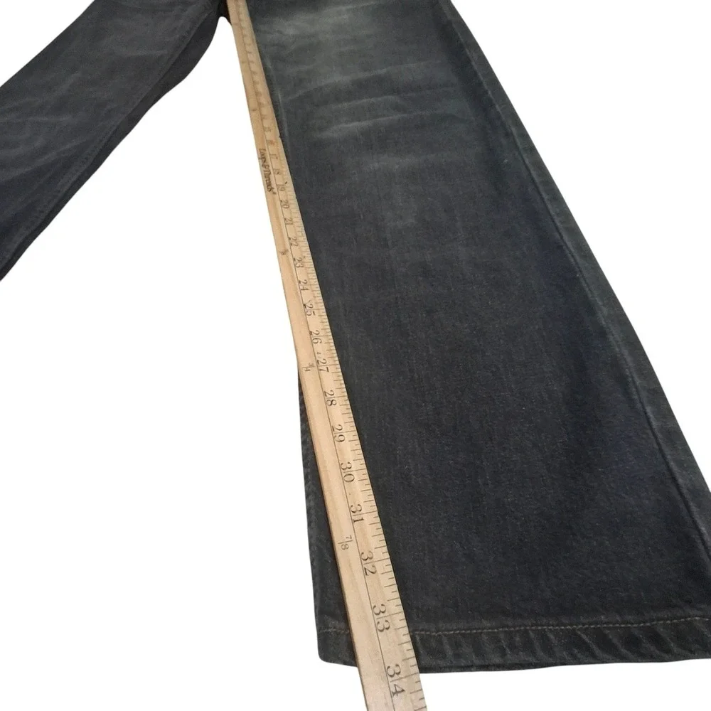 VTG Levis 559 Relaxed Straight Jeans Mens 34x34 Faded Black Denim Y2K